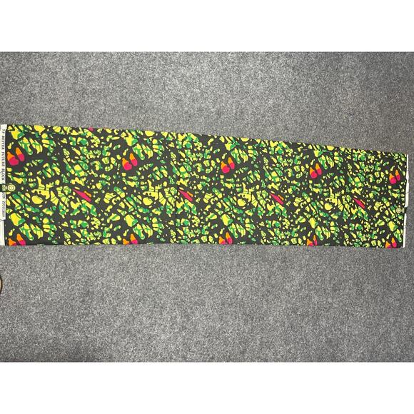 6 yards wholesale African Print Fabric/ Ankara kente multi color print - Picture 6 of 9